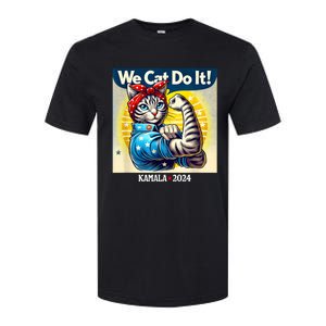 We Cat Do It Kamala Harris Supporter Childless Cat Ladies Softstyle CVC T-Shirt