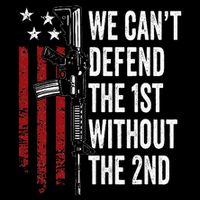 We CanT Defend The 1st Without The 2nd Amendment Mousepad