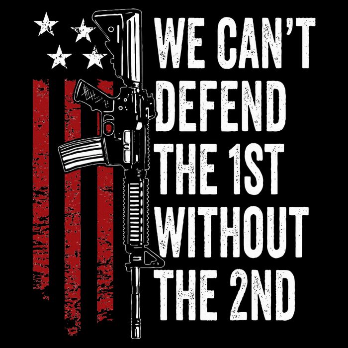 We CanT Defend The 1st Without The 2nd Amendment Mousepad