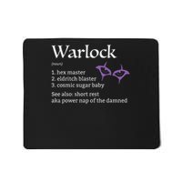 Warlock Class Definition Mousepad