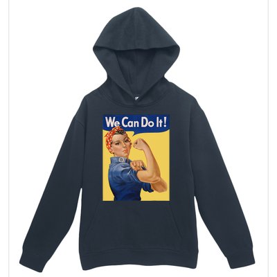 We Can Do It Rosie The Riveter Feminist Wwii Rosey Rosy Urban Pullover Hoodie