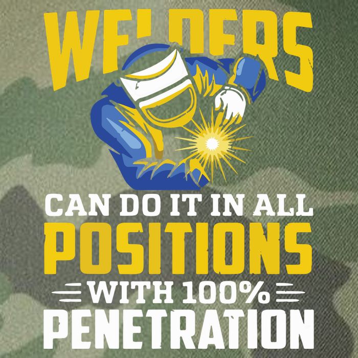 Welders Can Do It In All Positions – Funny Welder Worker Legacy Tie Dye Trucker Hat