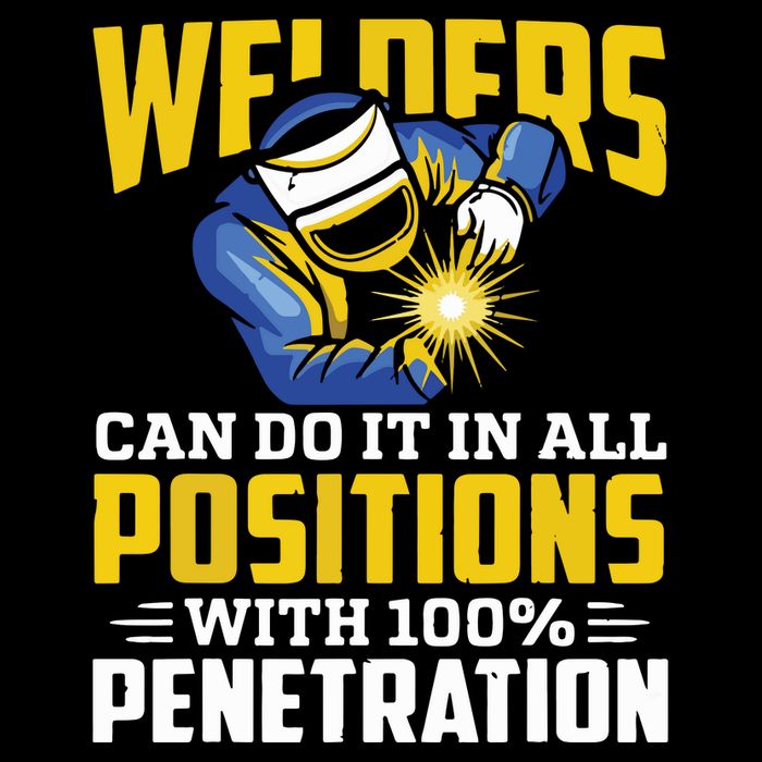 Welders Can Do It In All Positions – Funny Welder Worker Backpack