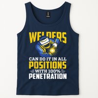 Welders Can Do It In All Positions – Funny Welder Worker Tank Top