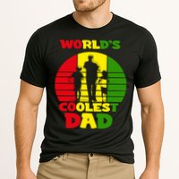 Worlds Coolest Dad Rasta Rastafari Reggae Fathers Day Meaningful Gift Cooling Performance Crew T-Shirt