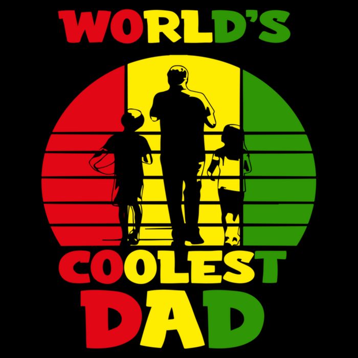 Worlds Coolest Dad Rasta Rastafari Reggae Fathers Day Meaningful Gift Cooling Performance Crew T-Shirt