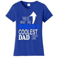 Worlds Coolest Dad Funny Gift For Dad Great Gift Women's T-Shirt