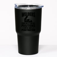 Welders Can Do It In All Positions Funny Welder Tumbler