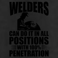 Welders Can Do It In All Positions Funny Welder 25L Jumbo Tote