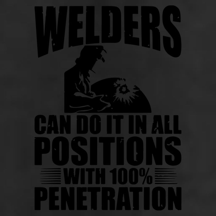 Welders Can Do It In All Positions Funny Welder 25L Jumbo Tote
