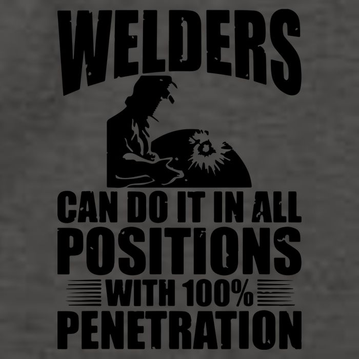 Welders Can Do It In All Positions Funny Welder Vector Backpack