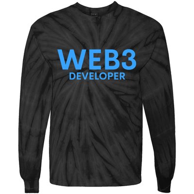 WEB3 Crypto Developer NFT Internet3.0 DeFi Metaverse Web3.0 Tie-Dye Long Sleeve Shirt