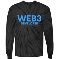 WEB3 Crypto Developer NFT Internet3.0 DeFi Metaverse Web3.0 Tie-Dye Long Sleeve Shirt