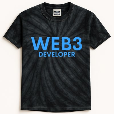 WEB3 Crypto Developer NFT Internet3.0 DeFi Metaverse Web3.0 Kids Tie-Dye T-Shirt