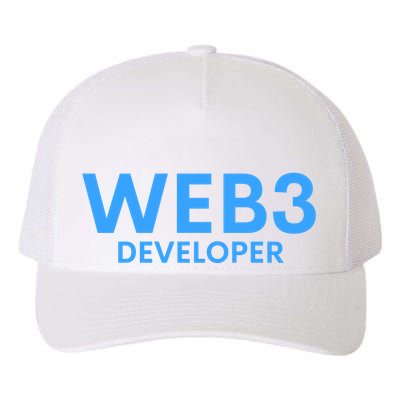 WEB3 Crypto Developer NFT Internet3.0 DeFi Metaverse Web3.0 Yupoong Adult 5-Panel Trucker Hat