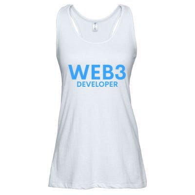 WEB3 Crypto Developer NFT Internet3.0 DeFi Metaverse Web3.0 Ladies Essential Flowy Tank