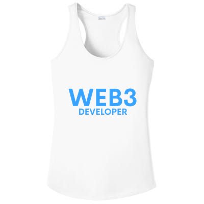 WEB3 Crypto Developer NFT Internet3.0 DeFi Metaverse Web3.0 Ladies PosiCharge Competitor Racerback Tank