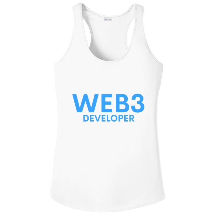 WEB3 Crypto Developer NFT Internet3.0 DeFi Metaverse Web3.0 Ladies PosiCharge Competitor Racerback Tank