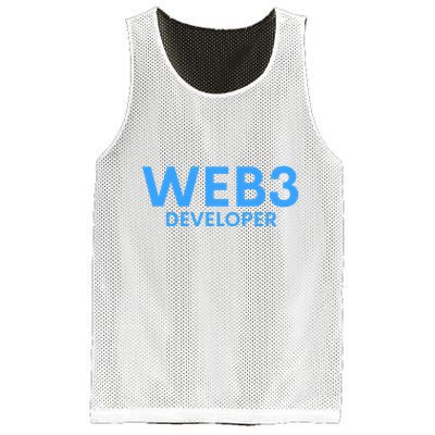 WEB3 Crypto Developer NFT Internet3.0 DeFi Metaverse Web3.0 Mesh Reversible Basketball Jersey Tank