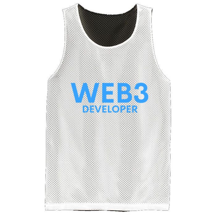 WEB3 Crypto Developer NFT Internet3.0 DeFi Metaverse Web3.0 Mesh Reversible Basketball Jersey Tank