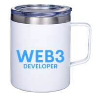 WEB3 Crypto Developer NFT Internet3.0 DeFi Metaverse Web3.0 12oz Stainless Steel Coffee Mug