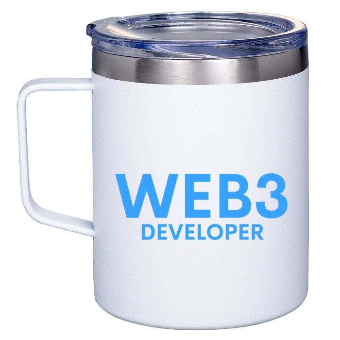 WEB3 Crypto Developer NFT Internet3.0 DeFi Metaverse Web3.0 12oz Stainless Steel Coffee Mug