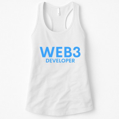 WEB3 Crypto Developer NFT Internet3.0 DeFi Metaverse Web3.0 Womens Tank Top