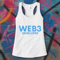 WEB3 Crypto Developer NFT Internet3.0 DeFi Metaverse Web3.0 Womens Tank Top