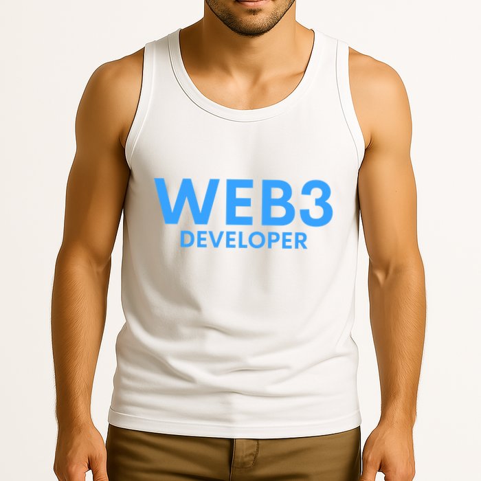 WEB3 Crypto Developer NFT Internet3.0 DeFi Metaverse Web3.0 Tank Top