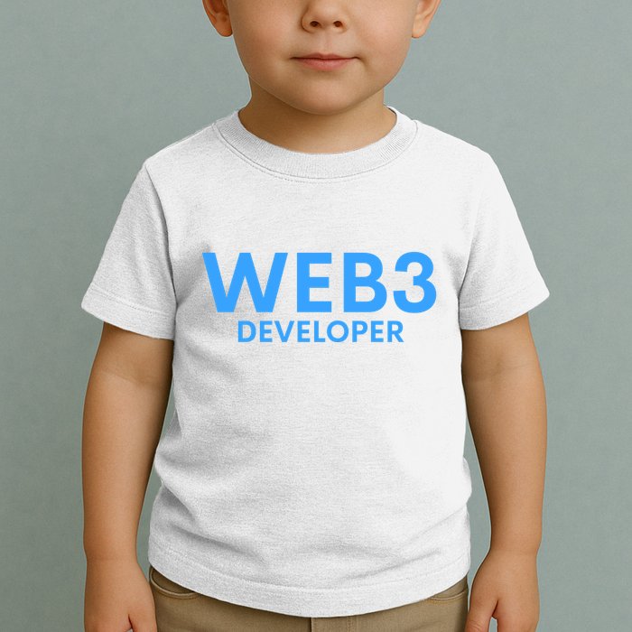 WEB3 Crypto Developer NFT Internet3.0 DeFi Metaverse Web3.0 Toddler T-Shirt