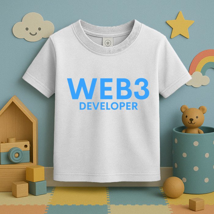 WEB3 Crypto Developer NFT Internet3.0 DeFi Metaverse Web3.0 Toddler T-Shirt