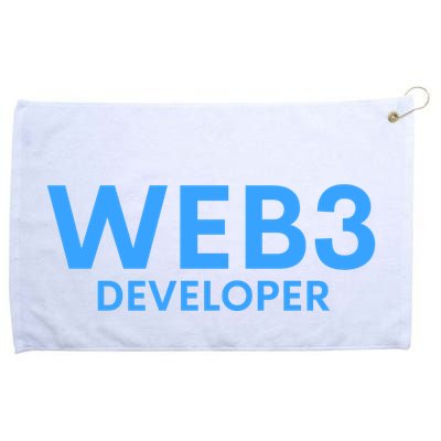 WEB3 Crypto Developer NFT Internet3.0 DeFi Metaverse Web3.0 Grommeted Golf Towel