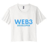 WEB3 Crypto Developer NFT Internet3.0 DeFi Metaverse Web3.0 Crop Top