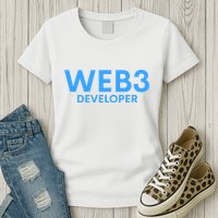 WEB3 Crypto Developer NFT Internet3.0 DeFi Metaverse Web3.0 Womens T-Shirt