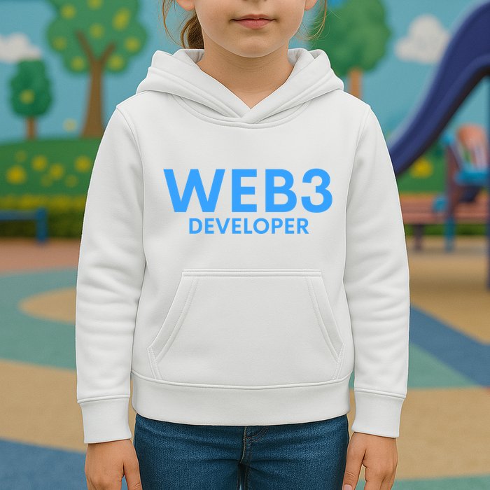 WEB3 Crypto Developer NFT Internet3.0 DeFi Metaverse Web3.0 Kids Hoodie