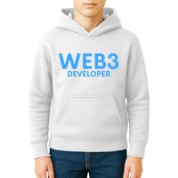 WEB3 Crypto Developer NFT Internet3.0 DeFi Metaverse Web3.0 Kids Hoodie