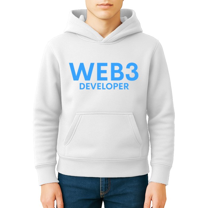 WEB3 Crypto Developer NFT Internet3.0 DeFi Metaverse Web3.0 Kids Hoodie