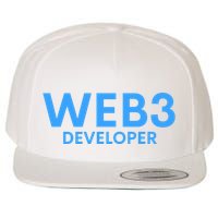 WEB3 Crypto Developer NFT Internet3.0 DeFi Metaverse Web3.0 Wool Snapback Cap