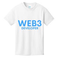 WEB3 Crypto Developer NFT Internet3.0 DeFi Metaverse Web3.0 Kids T-Shirt
