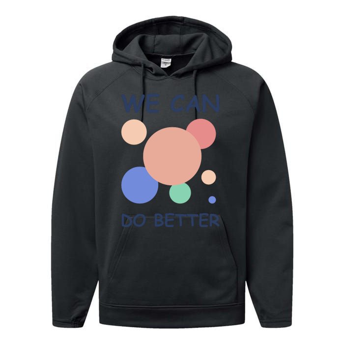 We Can Do Better Performance Fleece Hoodie