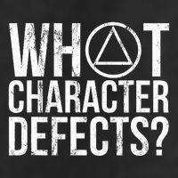 What Character Defects Funny Alcoholics Anonymous Cool Comfort Performance Bucket Hat