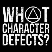 What Character Defects Funny Alcoholics Anonymous 7-Panel Snapback Hat