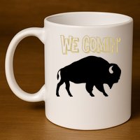 We Comin Deion Sanders Buffaloes Coach Prime 11oz C Handle Ceramic Mug