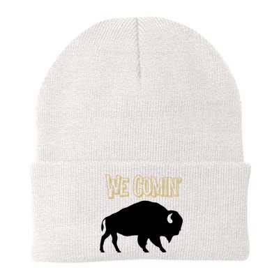 We Comin Deion Sanders Buffaloes Coach Prime Beanie