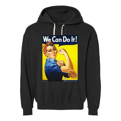 We Can Do It! Garment-Dyed Fleece Hoodie