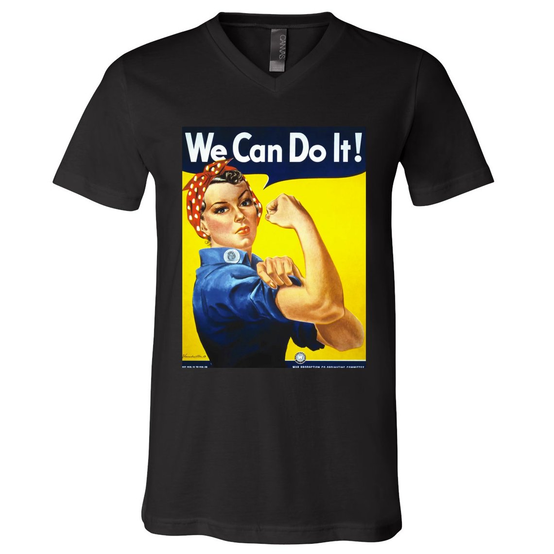 We Can Do It! V-Neck T-Shirt