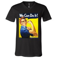 We Can Do It! V-Neck T-Shirt