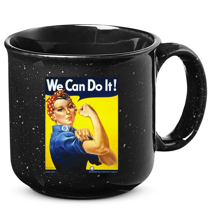 We Can Do It! 15oz Campfire Ceramic Mug