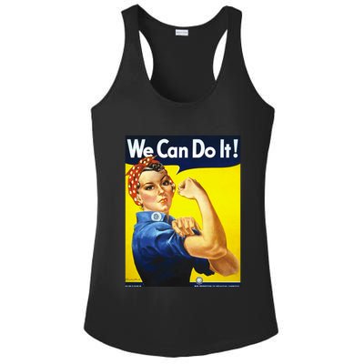 We Can Do It! Ladies PosiCharge Competitor Racerback Tank