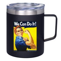 We Can Do It! 12oz Stainless Steel Coffee Mug
